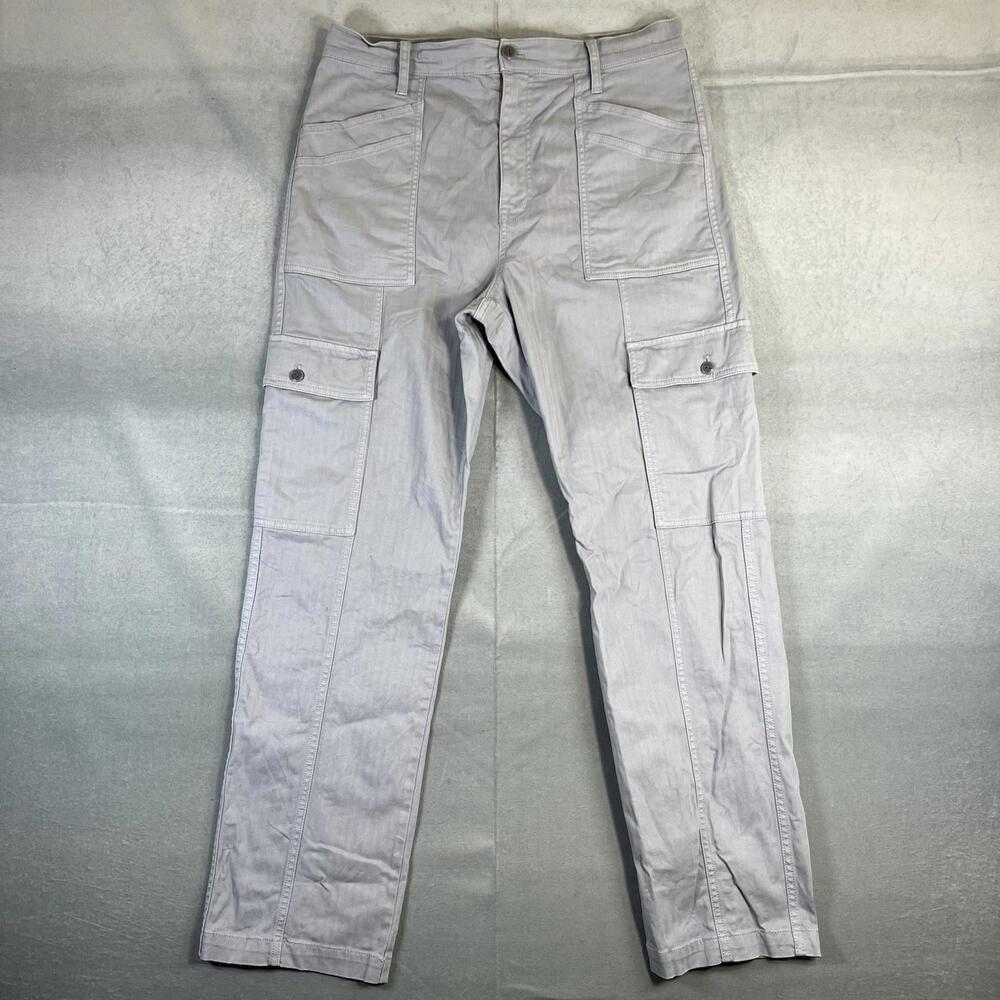 Madewell 90’s Straight Cargo Pants Womens 33* Light Gray
